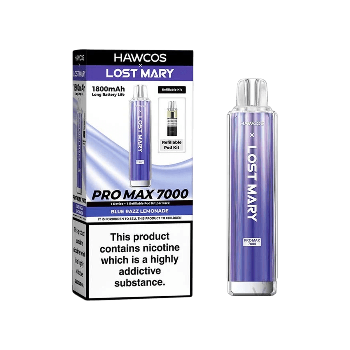 Blue Razz Lemonade Lost Mary E-Liquid