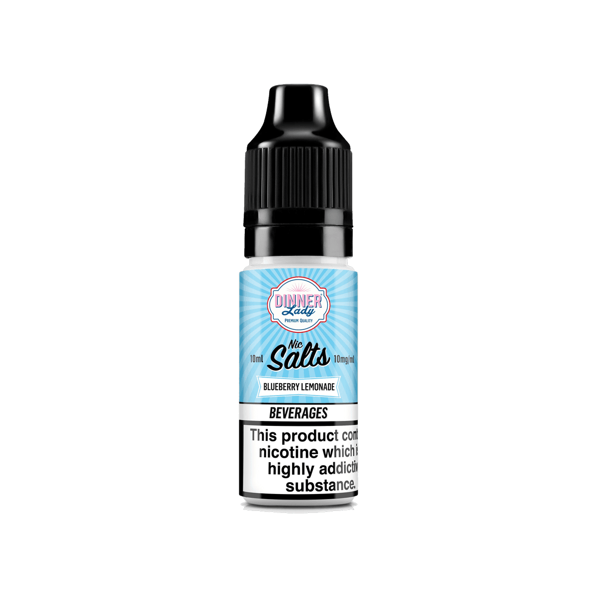 Blueberry Lemonade Nic Salt E-Liquid by Dinner Lady - 10mg E-Liquid