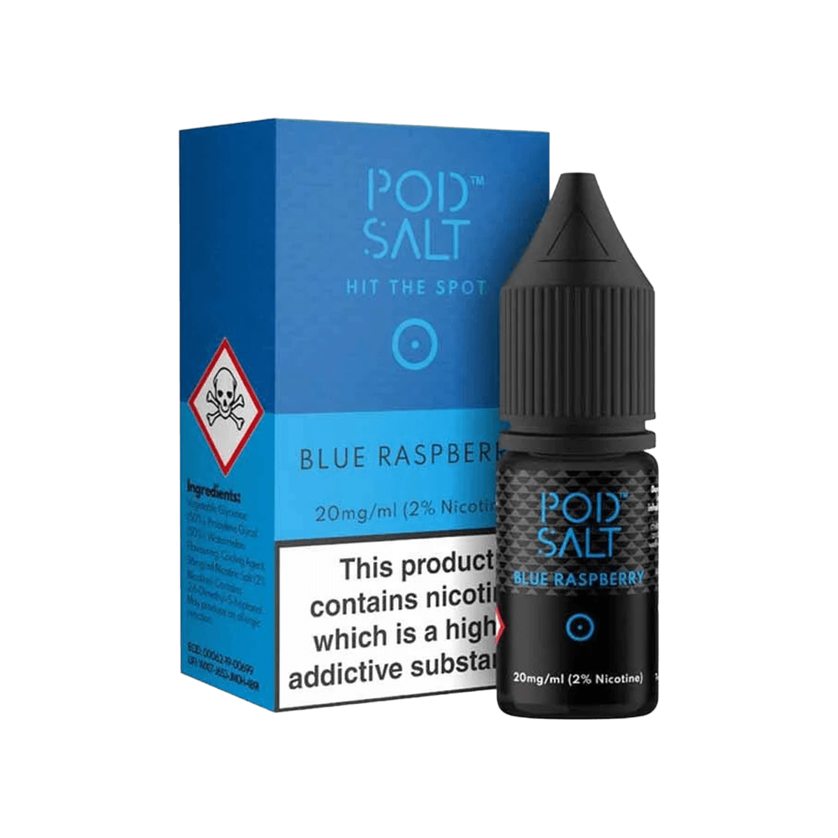 Blue Raspberry Pod Salt Nic Salt
