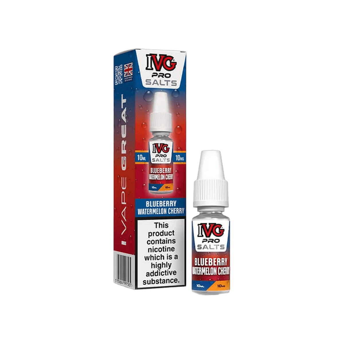 Blueberry Watermelon Cherry E-Liquid by IVG Pro Salts - E-Liquids