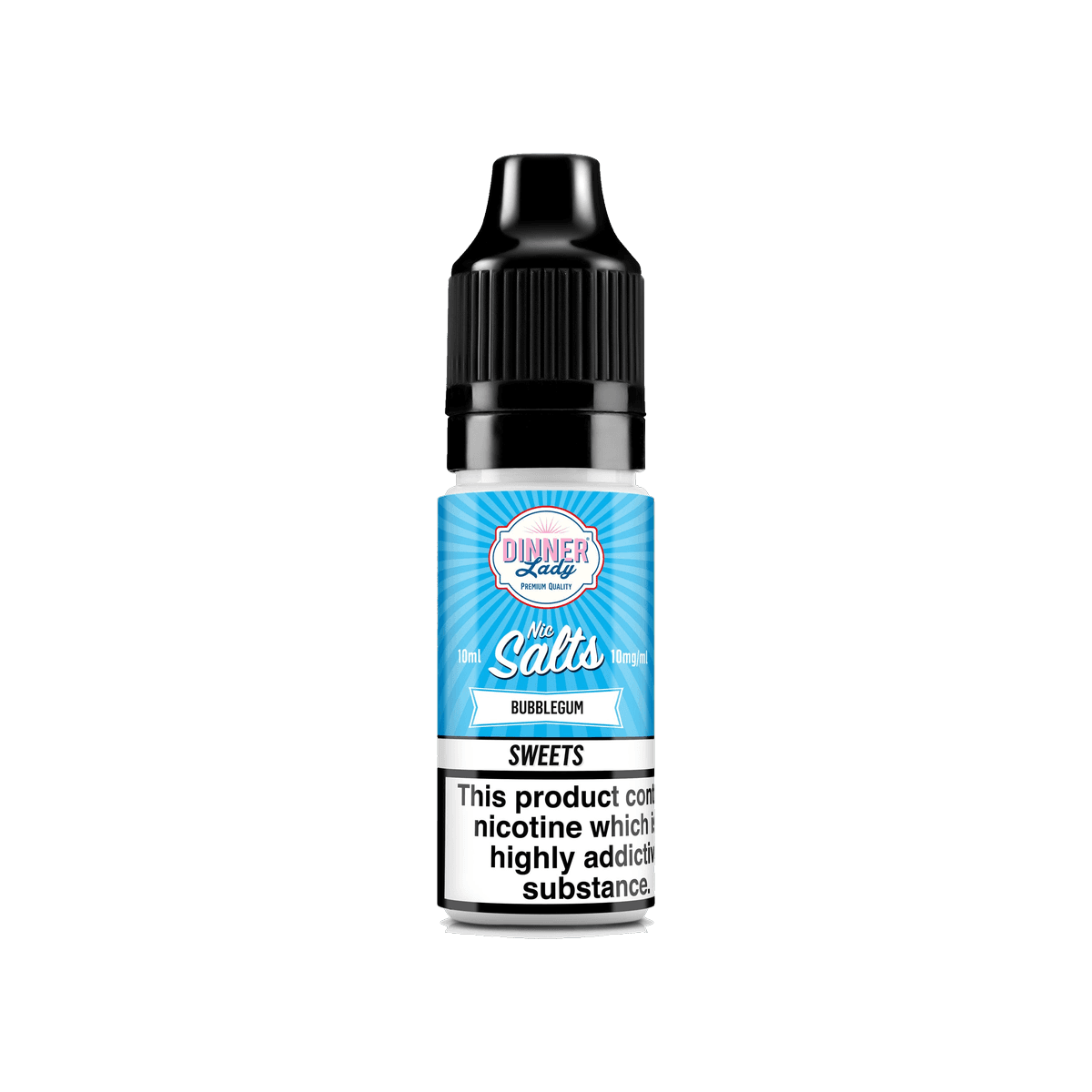 Bubblegum Nic Salt E-Liquid by Dinner Lady - 10mg E-Liquid