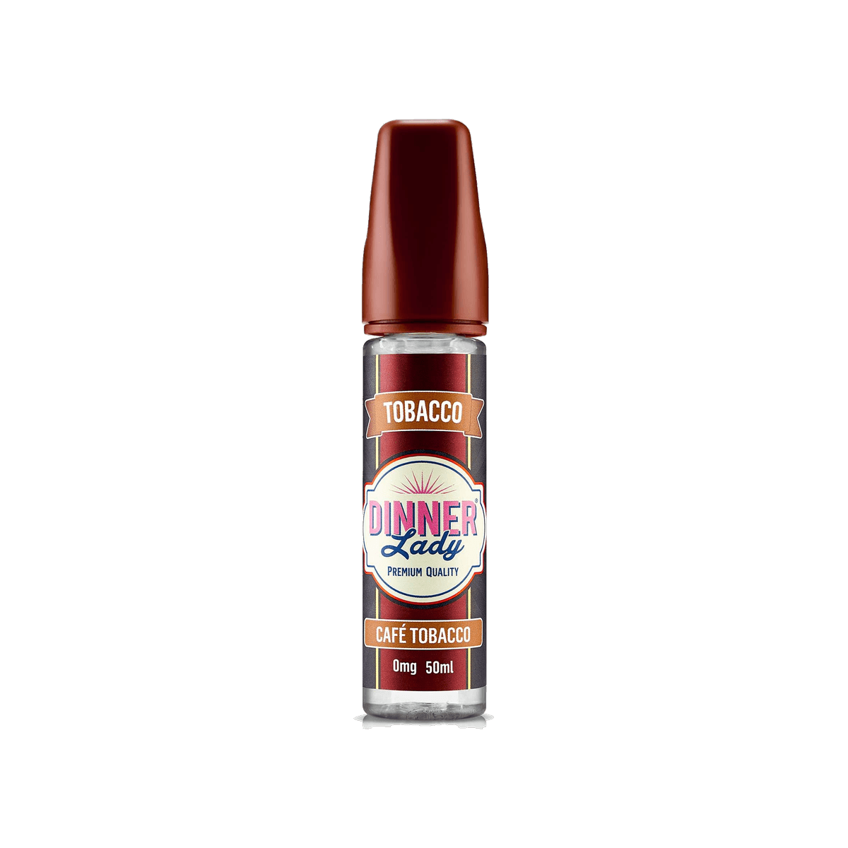 Cafe Tobacco 50ml Shortfill E-Liquid by Dinner Lady - 0mg E-Liquid