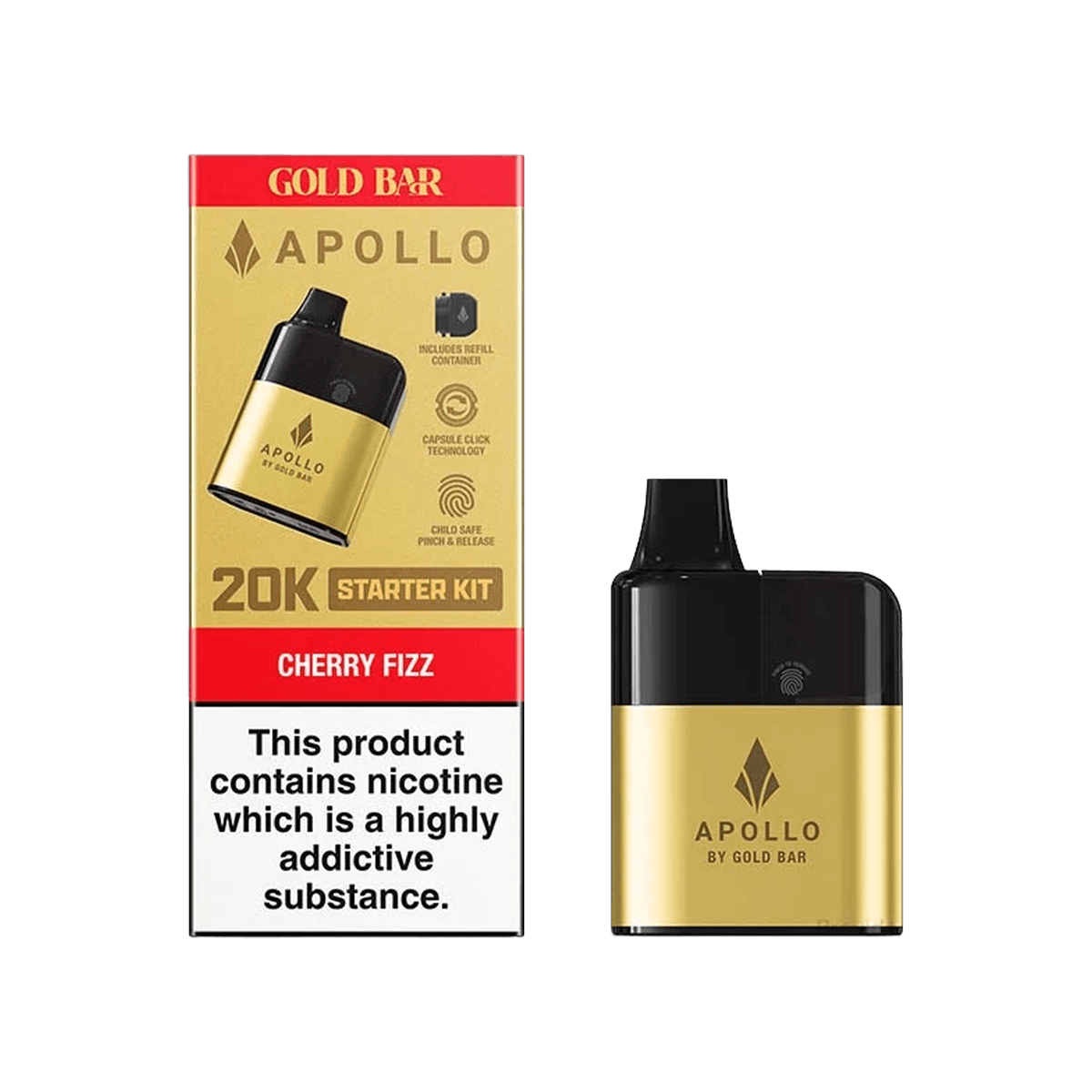 Cherry Fizz Gold Bar E-Liquid