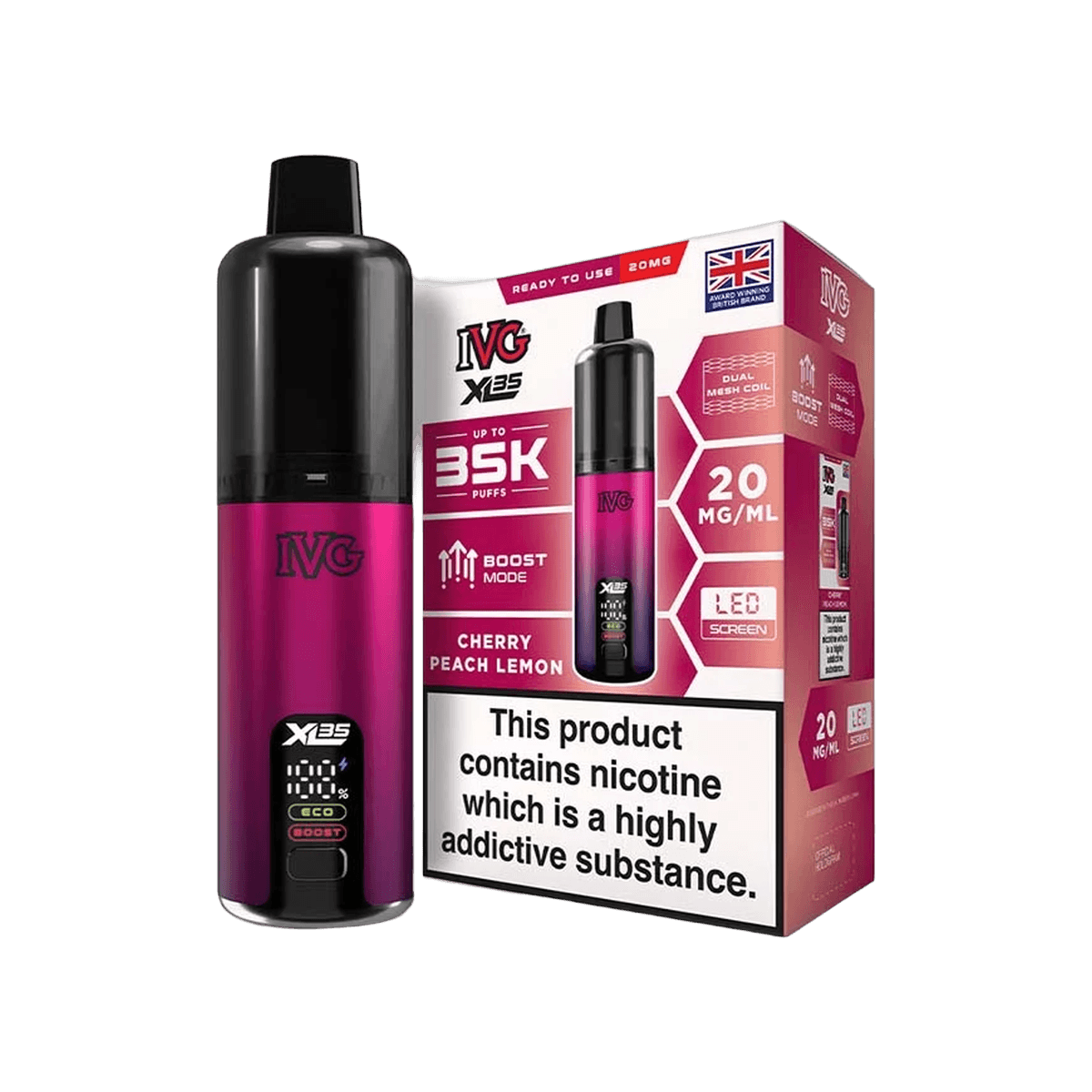 Cherry Peach Lemon IVG E-Liquid