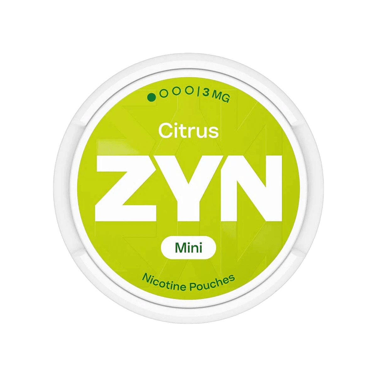 Citrus Mini Medium Zyn Nicotine Pouch