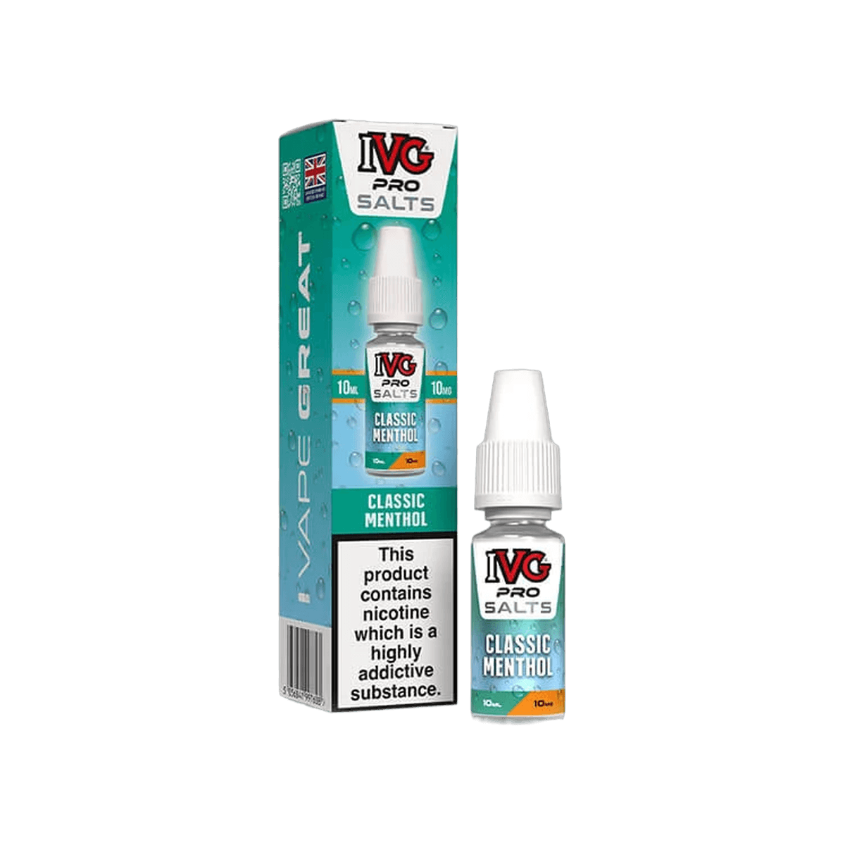 Classic Menthol E-Liquid by IVG Pro Salts - E-Liquids