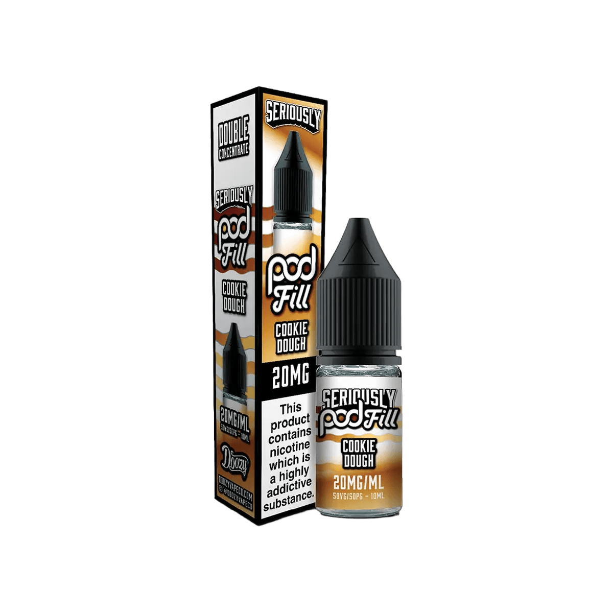 Cookie Dough Nic Salt E-Liquid by Seriously Pod Fill
