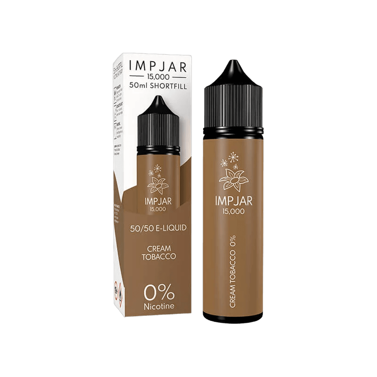 Cream Tobacco Shortfill E-Liquid by Imp Jar 50ml