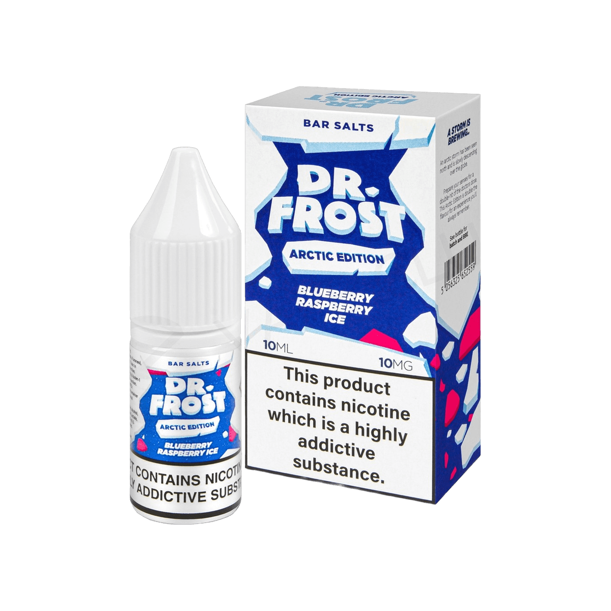 Blueberry Raspberry Ice Nic Salt E-Liquid by Dr Frost Arctic Edition - 10mg E-Liquid
