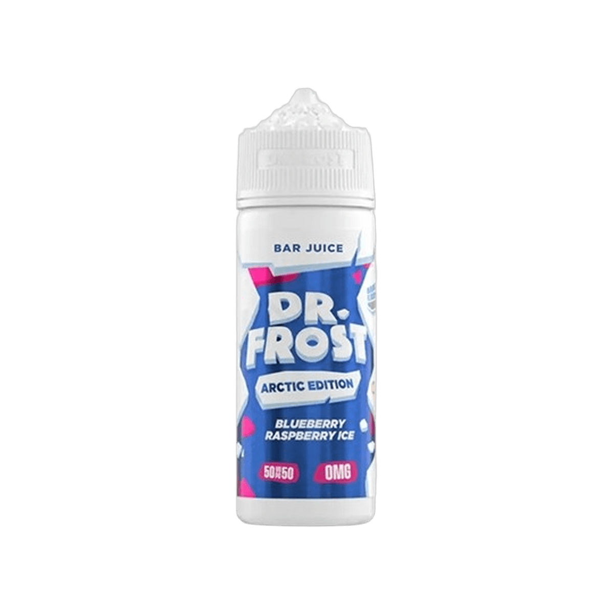 Blueberry Raspberry Ice Shortfill E-Liquid by Dr Frost Arctic Edition 100ml - 0mg E-Liquid