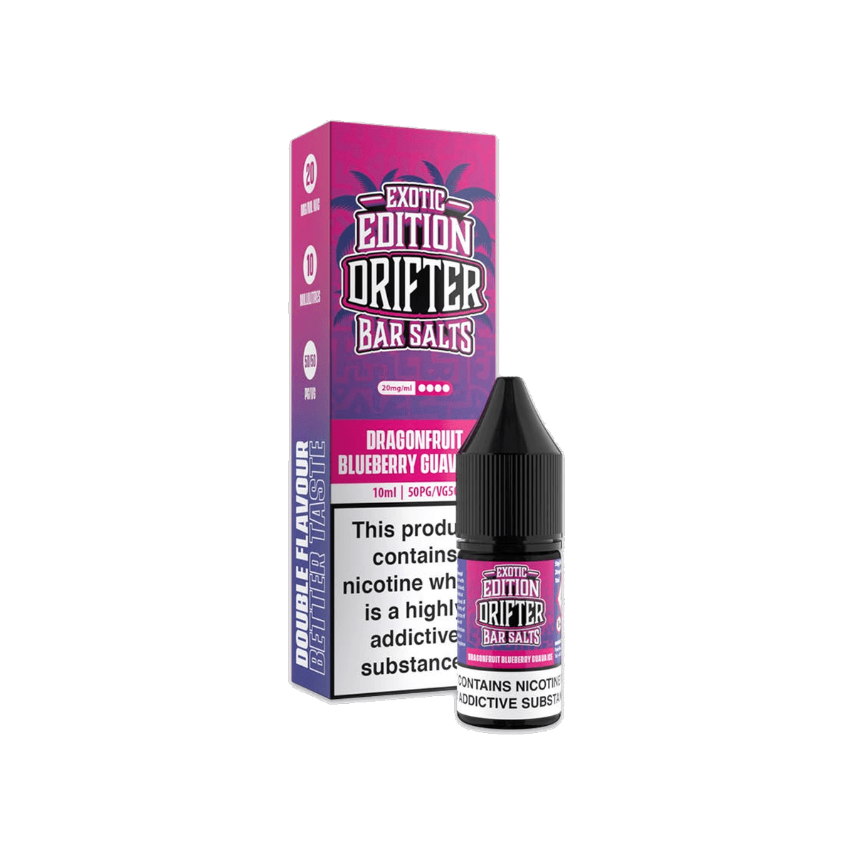 Dragonfruit Blueberry Guava Nic Salt E-Liquid by Drifter Exotic - E-Liquids