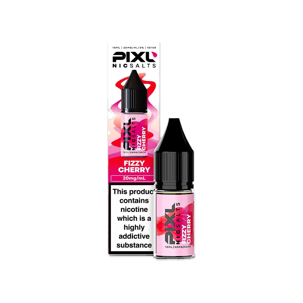 Fizzy Cherry Nic Salt E-Liquid by Pixl - 10mg E-Liquid