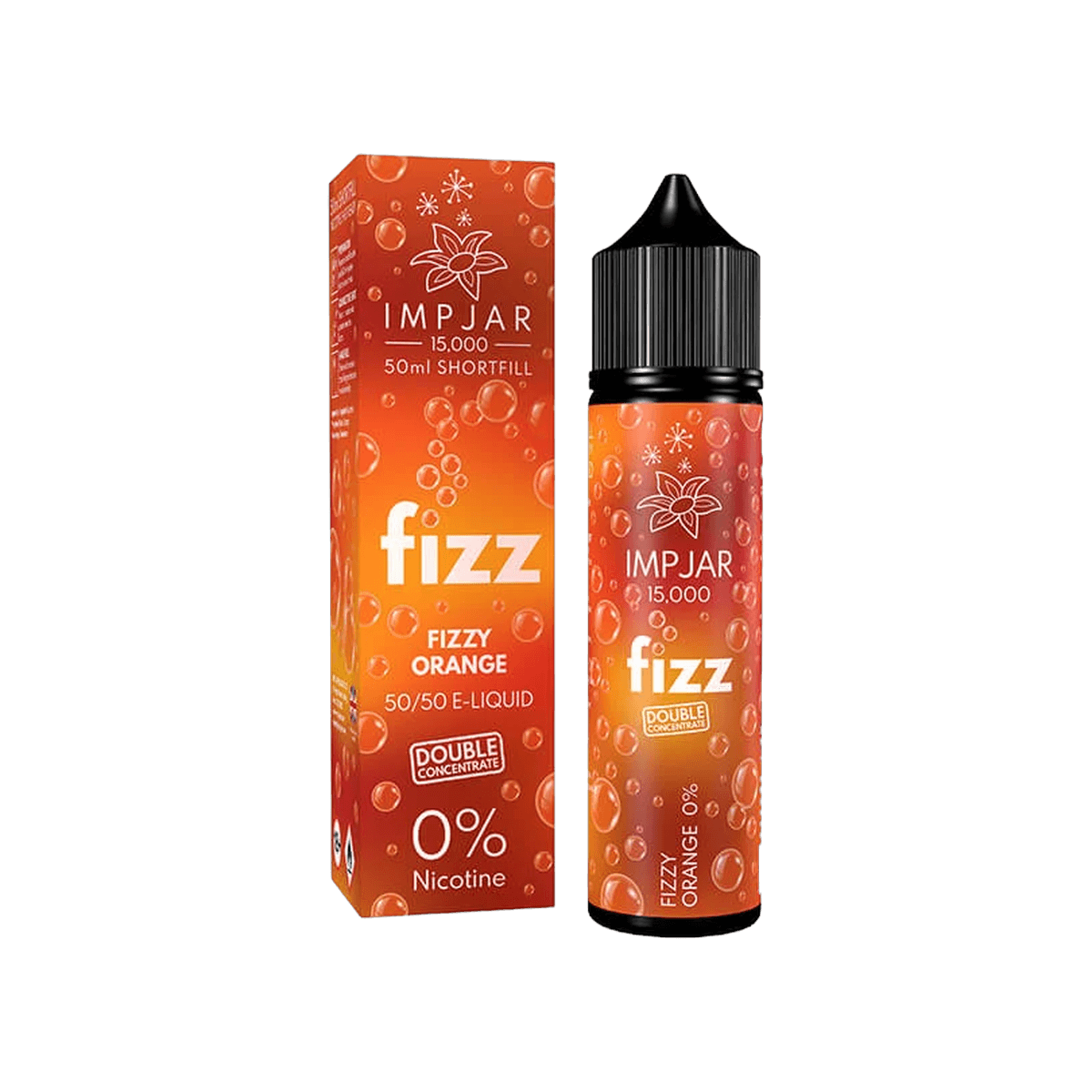 Fizzy Orange Shortfill E-Liquid by Imp Jar 50ml - E-Liquids