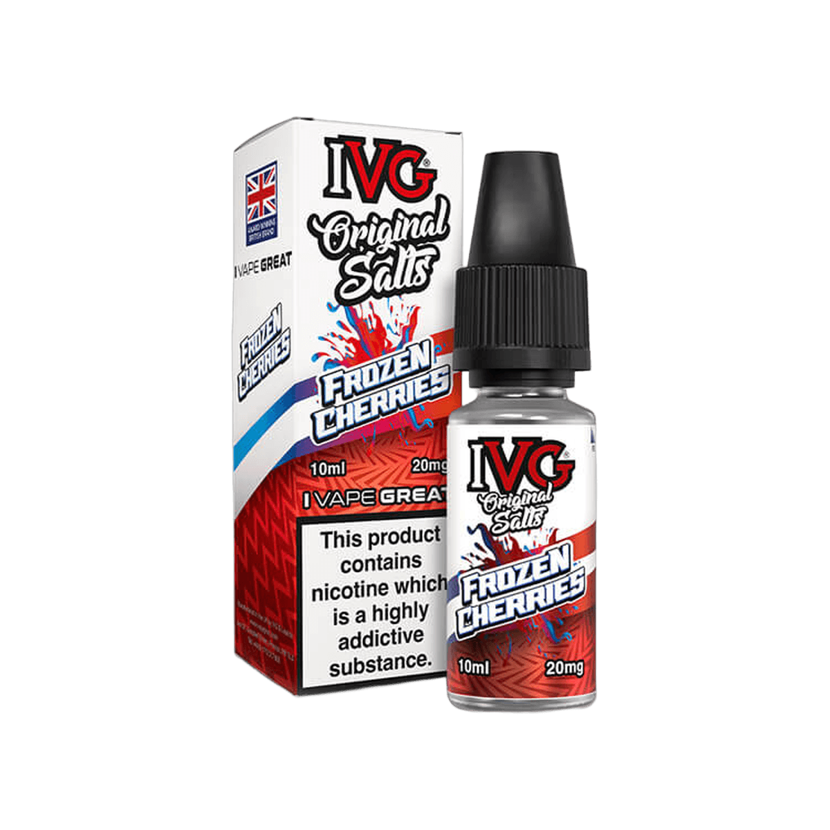 Frozen Cherries E-Liquid by IVG Original Salts - 10mg E-Liquid