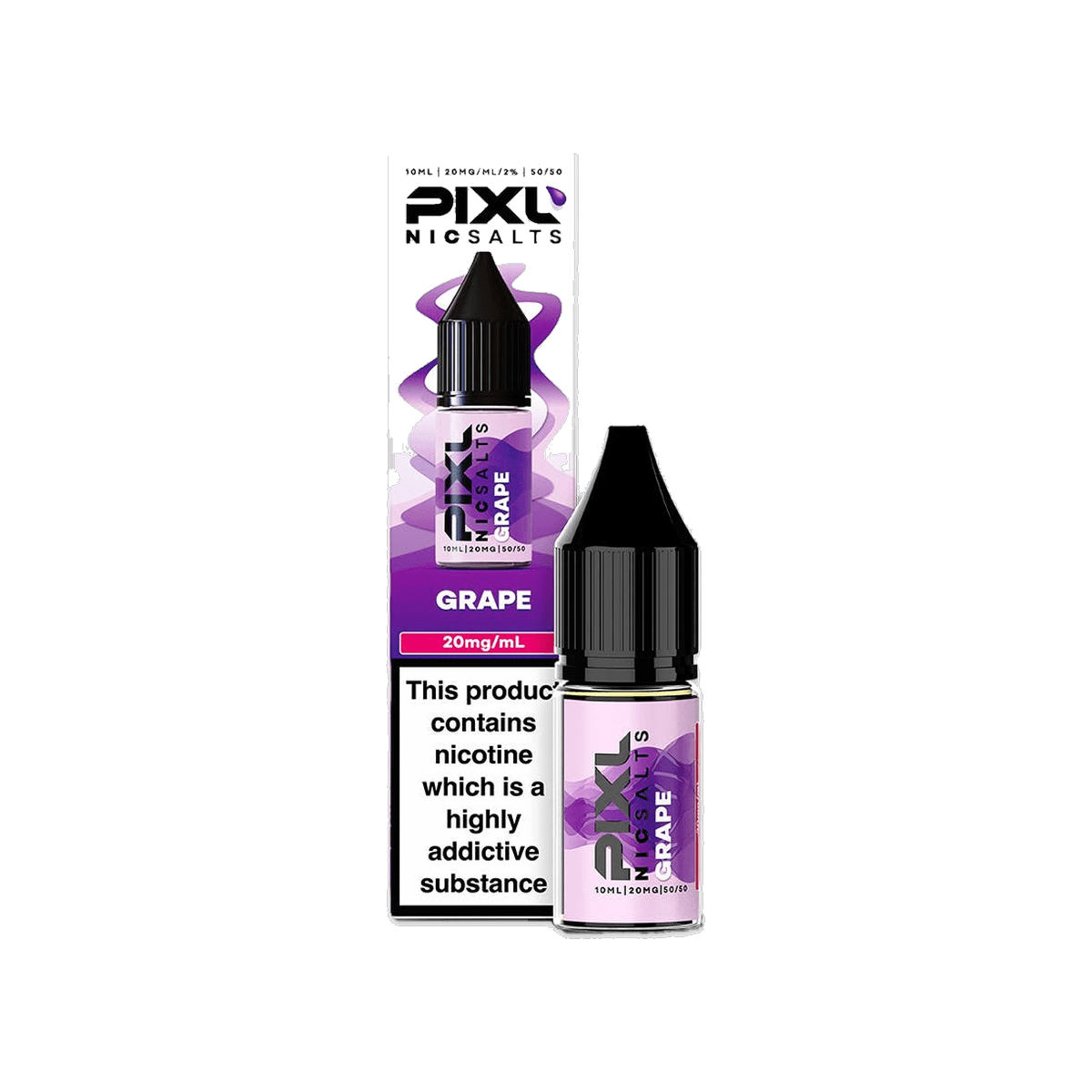 Grape Nic Salt E-Liquid by Pixl - 10mg E-Liquid
