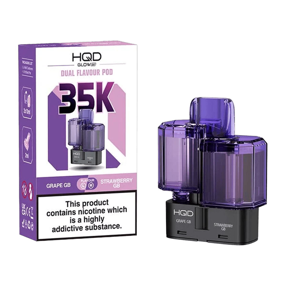 Grape GB-Strawberry GB HQD E-Liquid