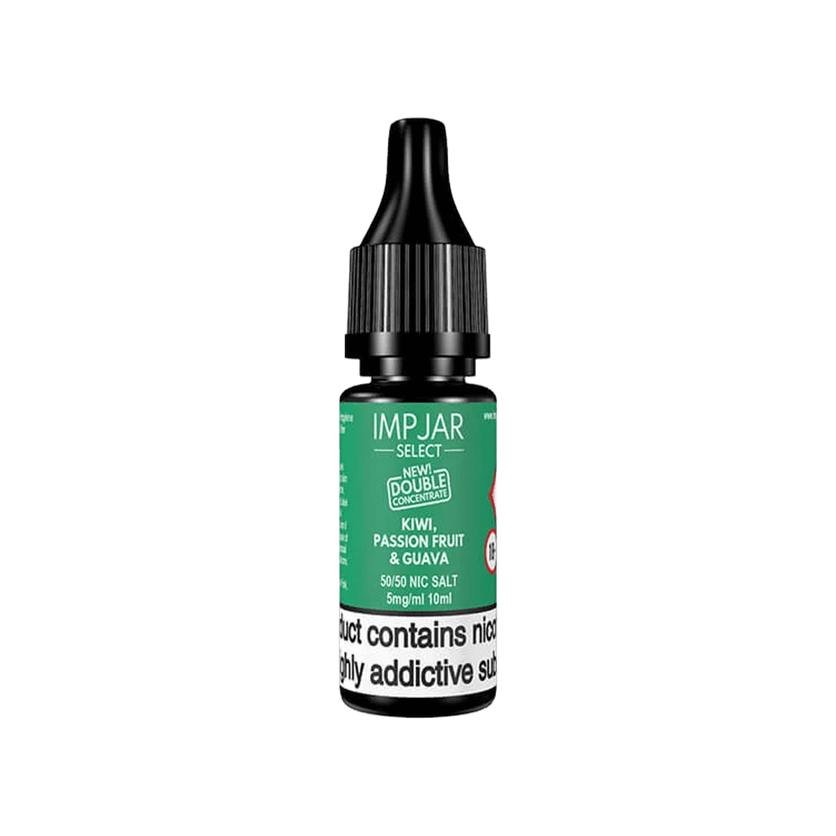 Kiwi Passion Fruit Guava Nic Salt E-Liquid by Imp Jar Select - 10mg E-Liquid