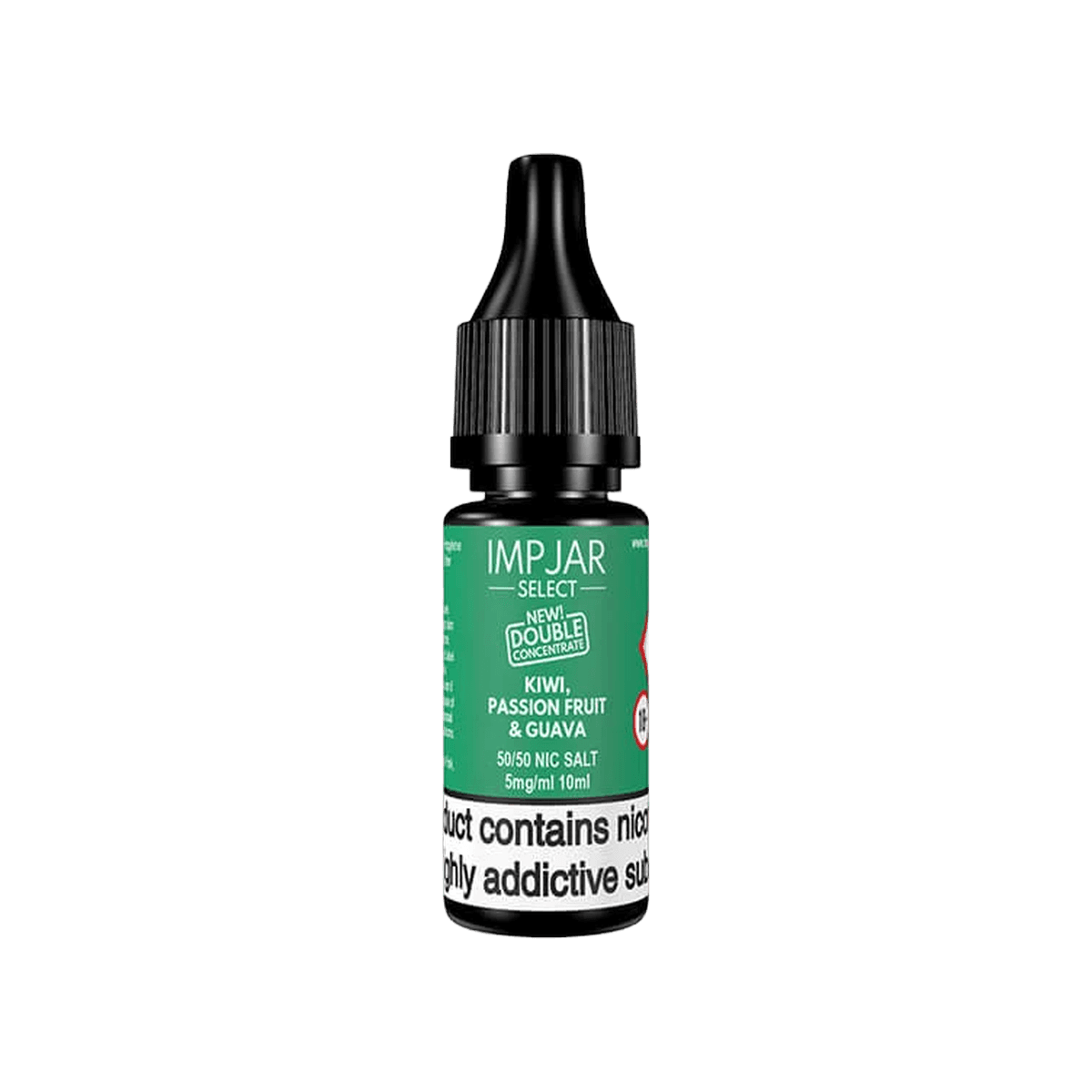 Kiwi Passion Fruit & Guava Nic Salt E-Liquid by Imp Jar Select