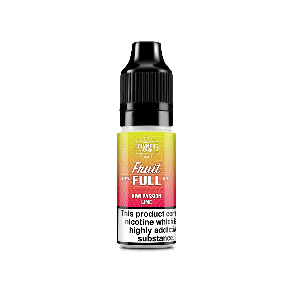 Kiwi Passion Lime Nic Salt E-Liquid by Dinner Lady Fruit Full - 10mg E-Liquid