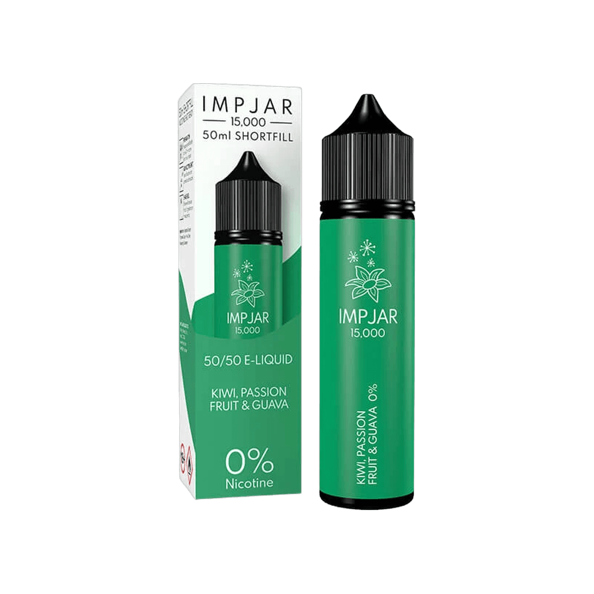 Kiwi Passionfruit Guava Shortfill E-Liquid by Imp Jar 50ml - E-Liquids