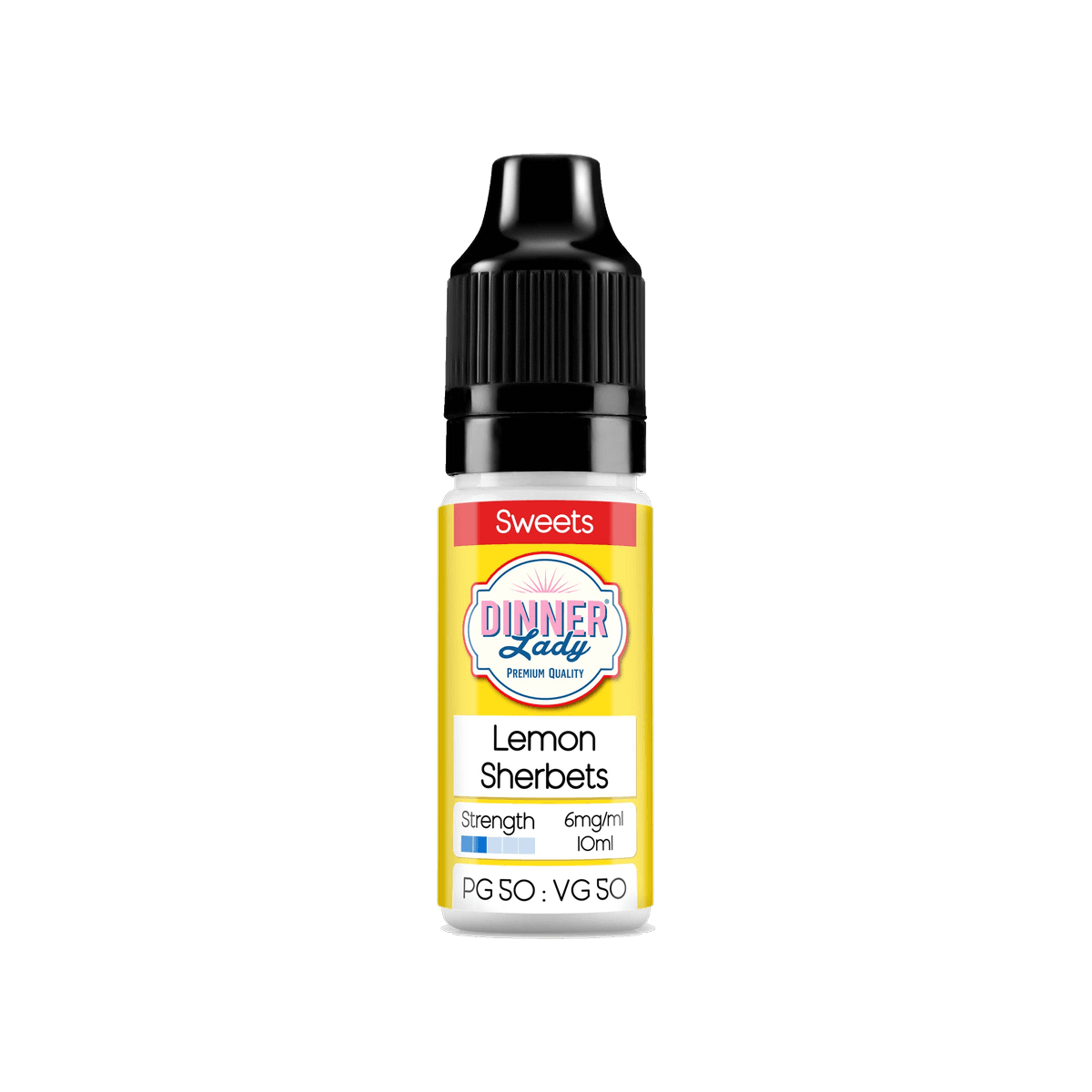 Lemon Sherbets 50 50 E-Liquid by Dinner Lady - 10ml E-Liquid