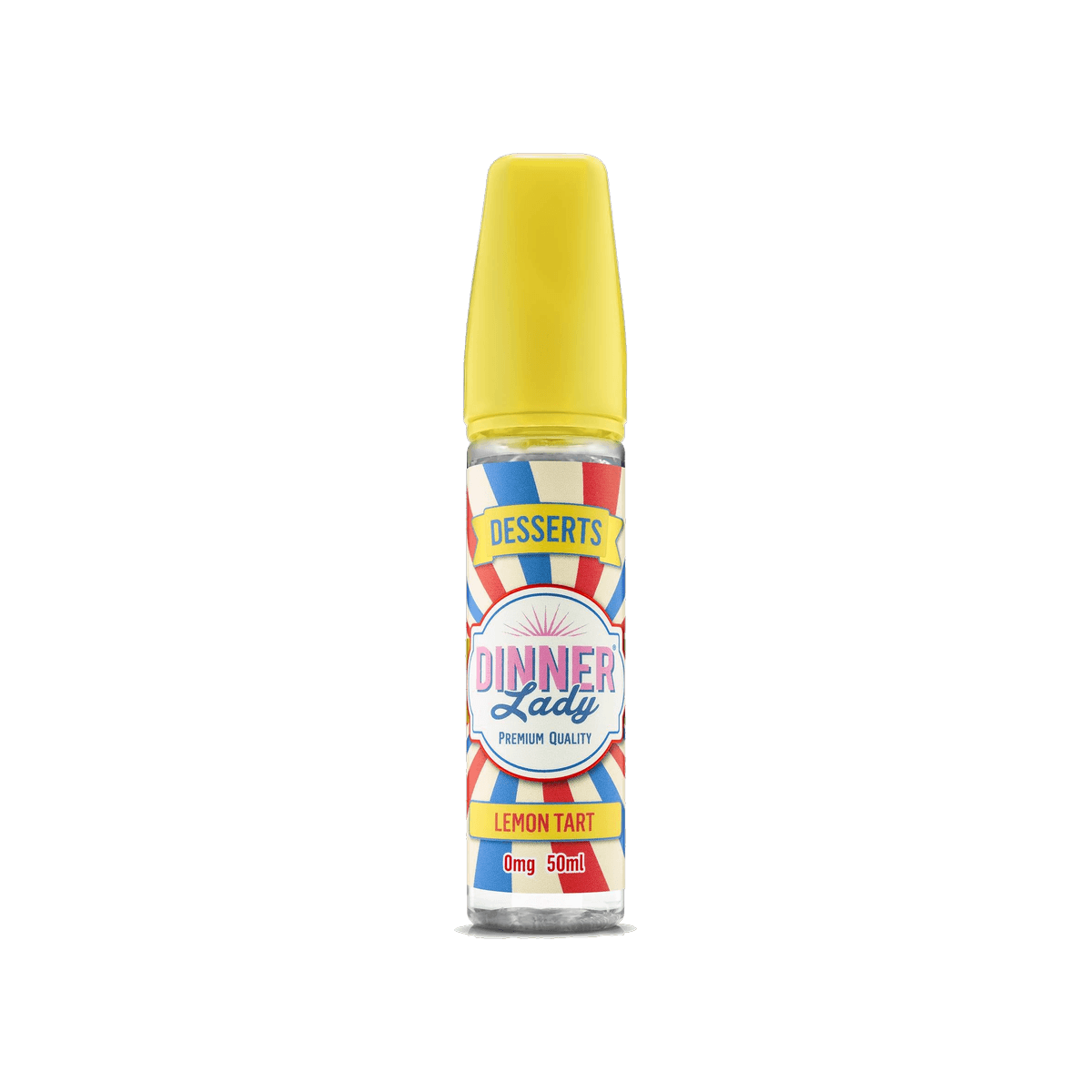Lemon Tart 50ml Shortfill E-Liquid by Dinner Lady - 0mg E-Liquid