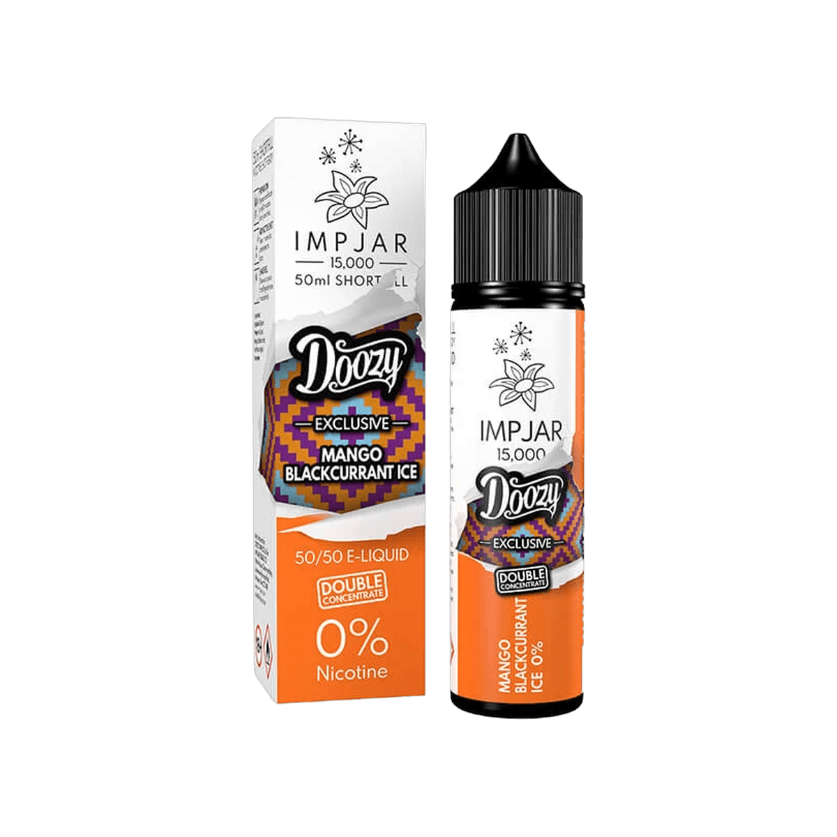 Mango Blackcurrant Ice Shortfill E-Liquid by Imp Jar Doozy 50ml - E-Liquids