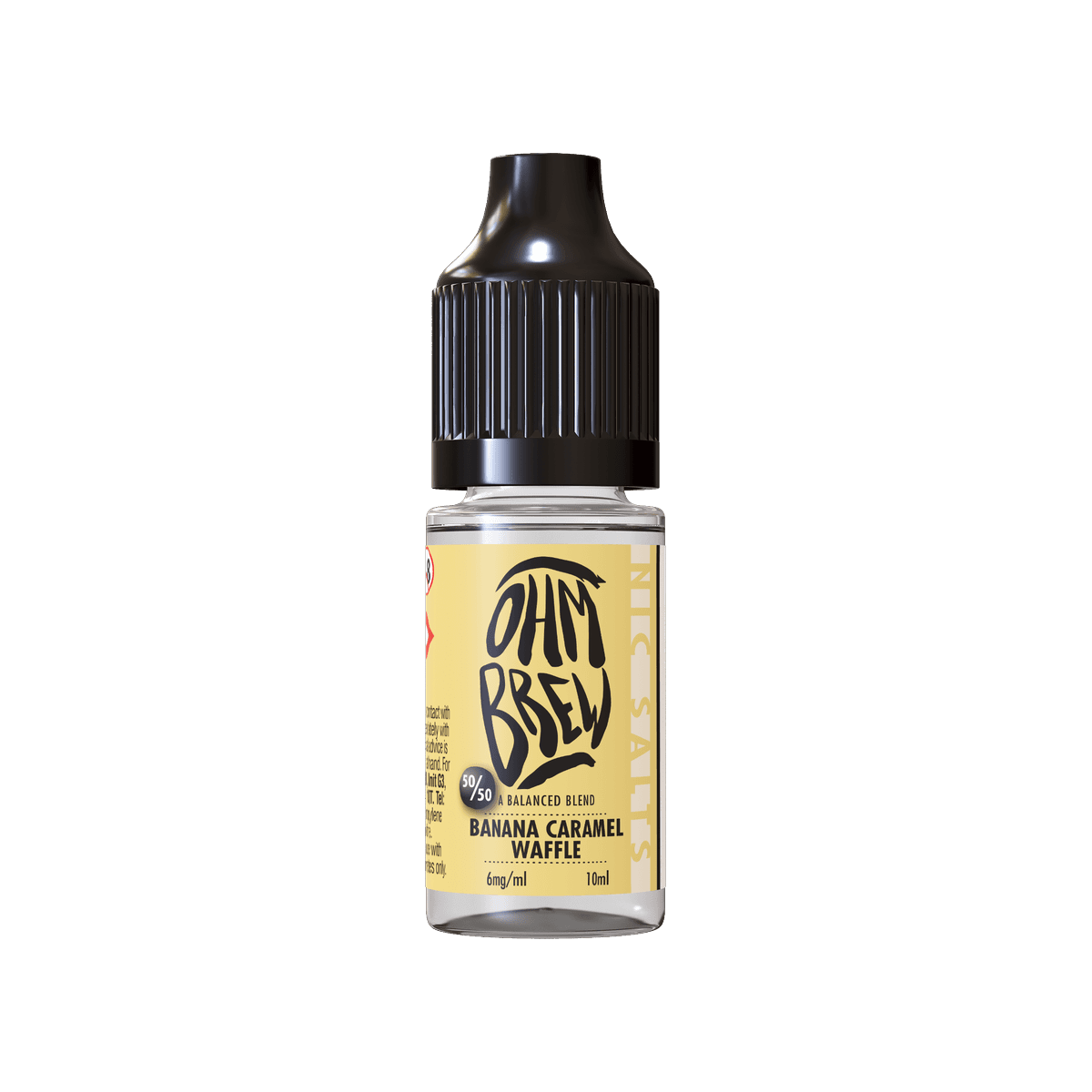 Banana Caramel Waffle E-Liquid by Ohm Brew 50 50 Nic Salts - E-Liquids