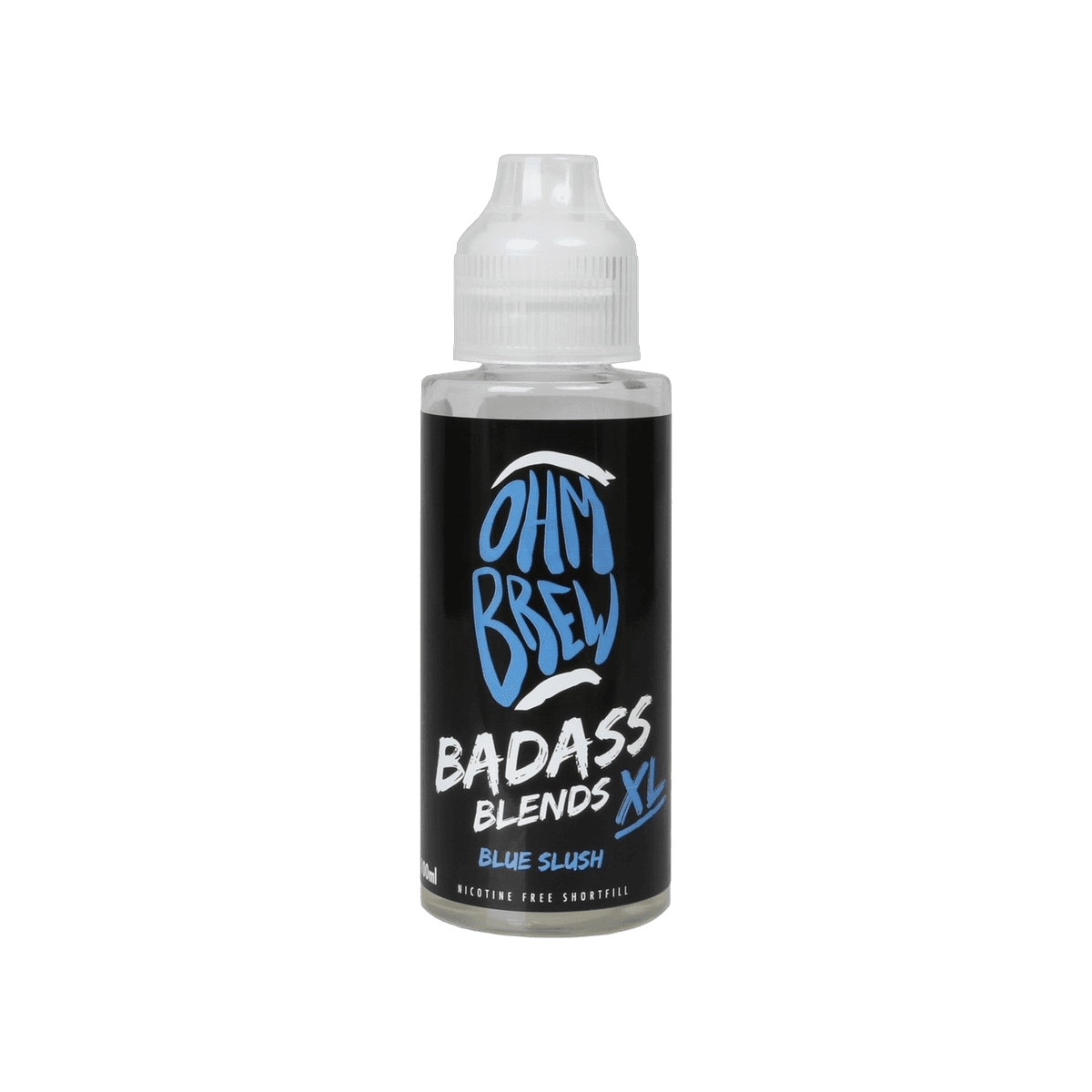 Blue Slush Shortfill E-Liquid by Ohm Brew Badass Blends XL 100ml - 0mg E-Liquid