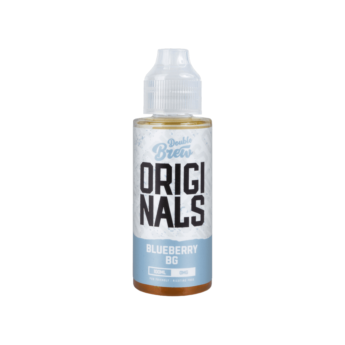 Blueberry BG Shortfill E-Liquid by Double Brew Originals XL 100ml - 0mg E-Liquid