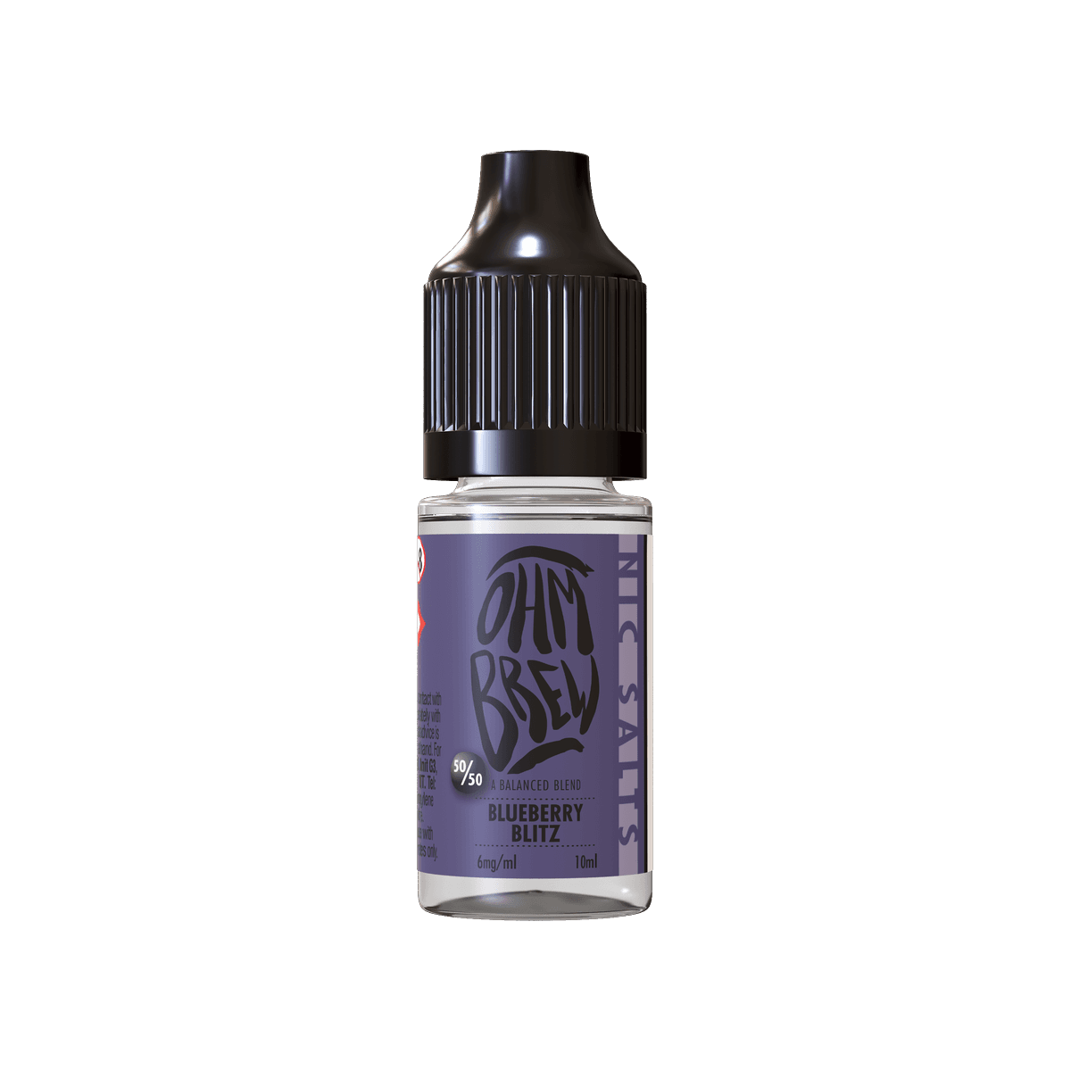 Blueberry Blitz E-Liquid by Ohm Brew 50 50 Nic Salts - E-Liquids