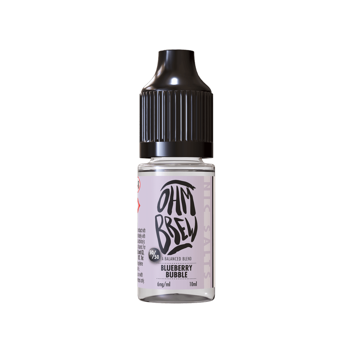 Blueberry Bubble E-liquid by Ohm Brew 50/50 Nic Salts