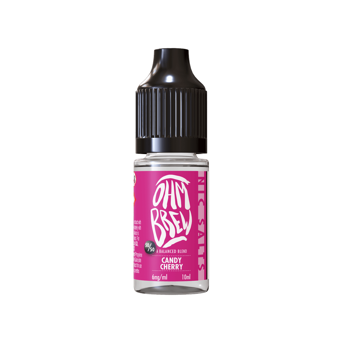 Candy Cherry E-Liquid by Ohm Brew 50 50 Nic Salts - E-Liquids