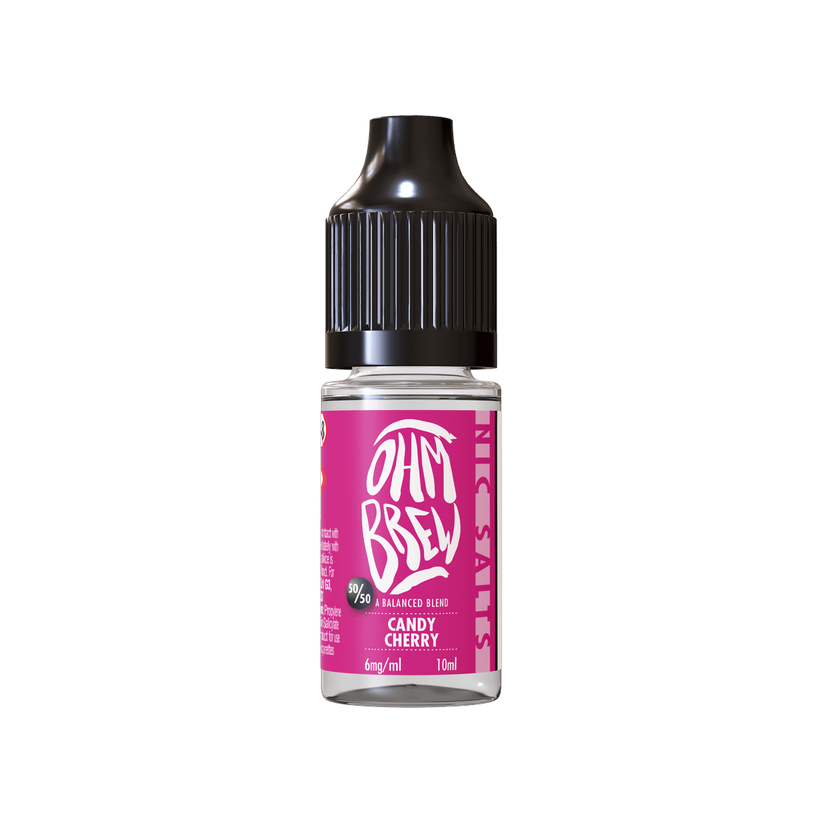 Candy Cherry E-Liquid by Ohm Brew 50/50 Nic Salts