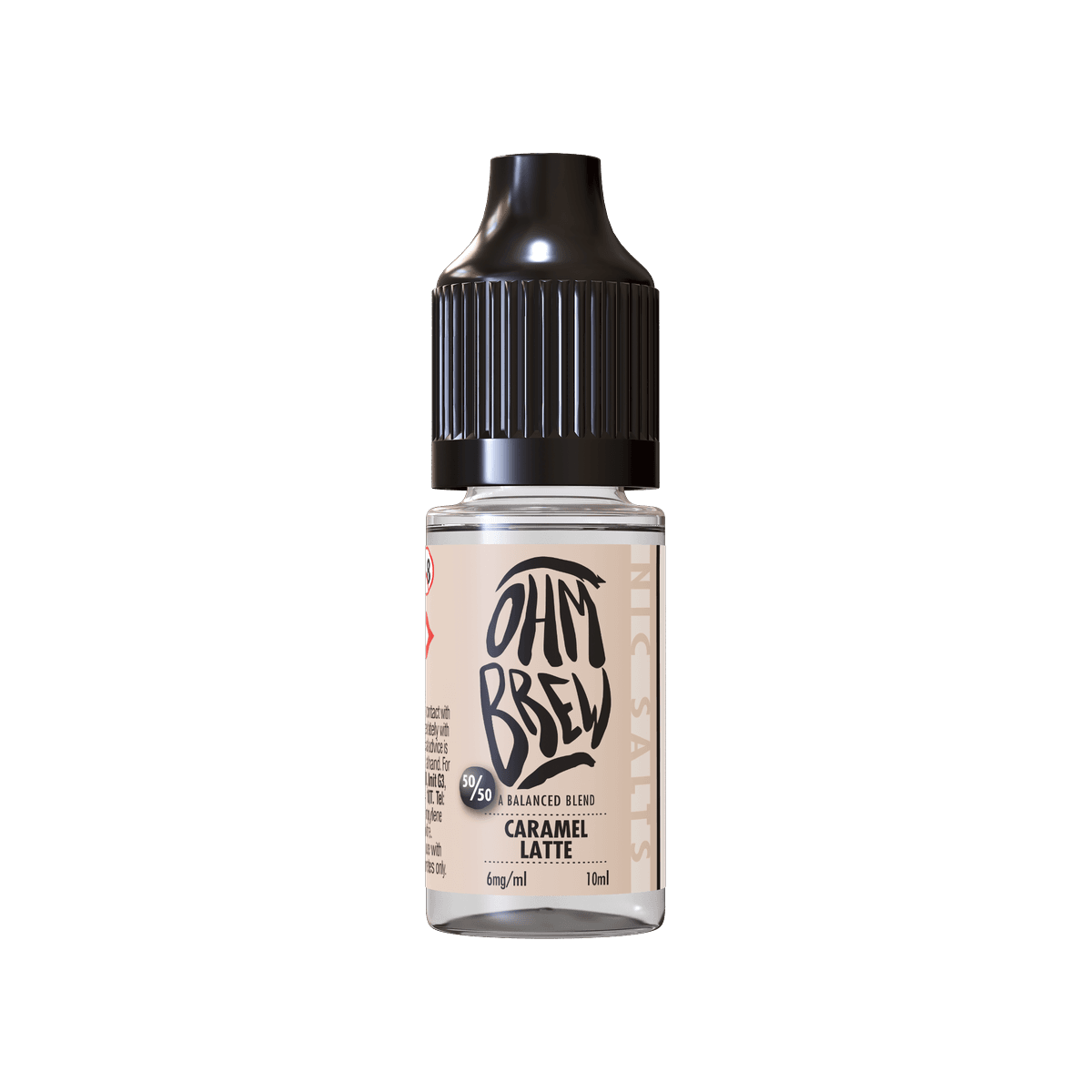 Caramel Latte E-liquid by Ohm Brew 50/50 Nic Salts