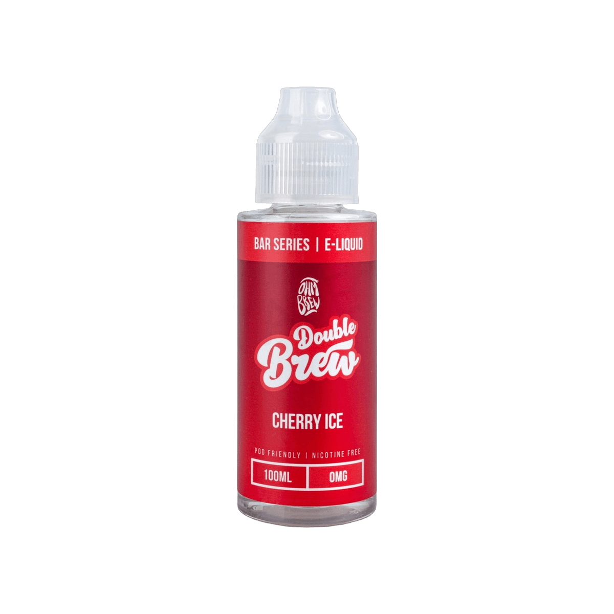 Cherry Ice Shortfill E-Liquid by Double Brew Bar Series 100ml - 0mg E-Liquid