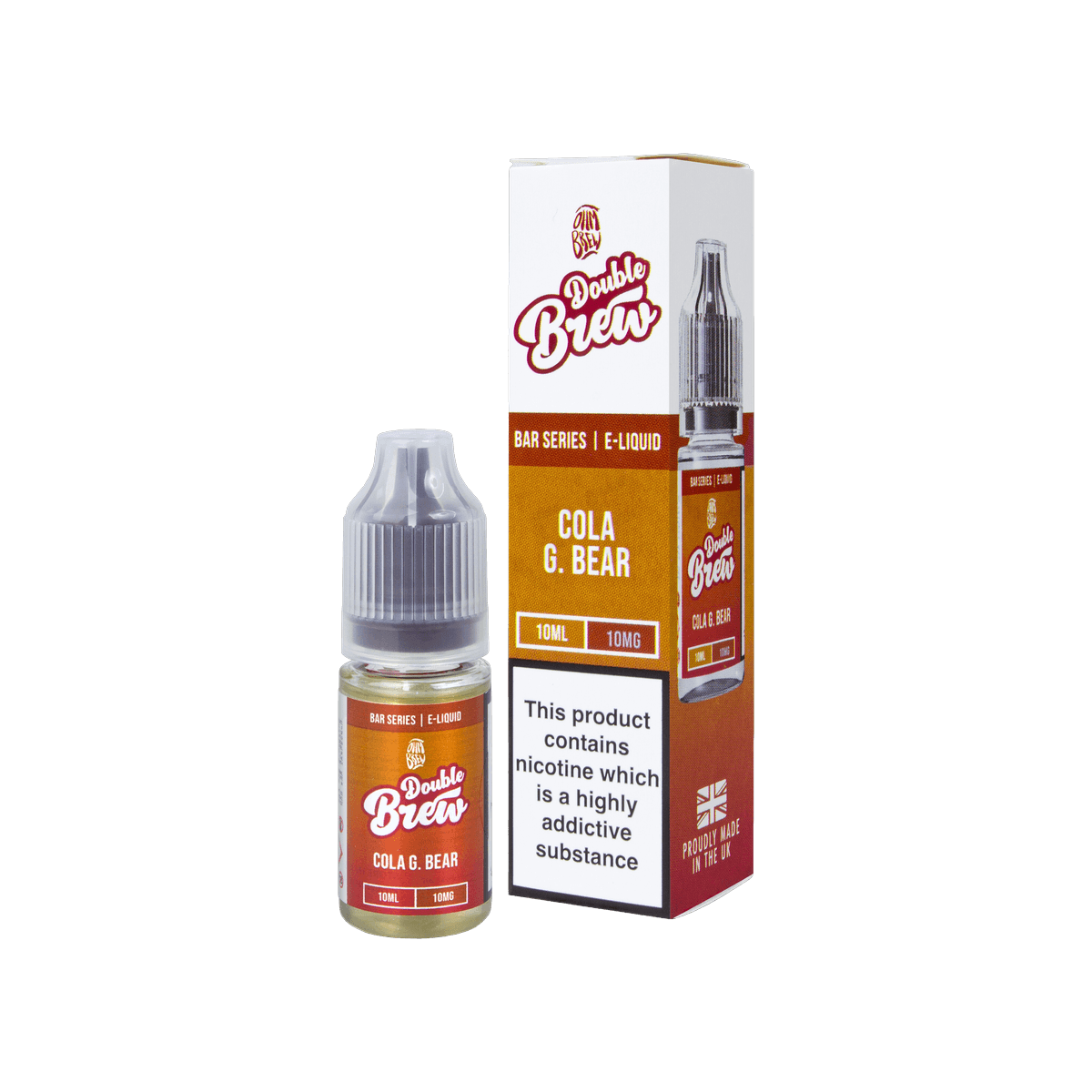 Cola G Bear Nic Salt E-Liquid by Double Brew