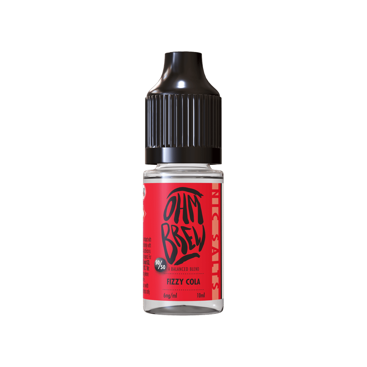 Fizzy Cola E-liquid by Ohm Brew 50/50 Nic Salts