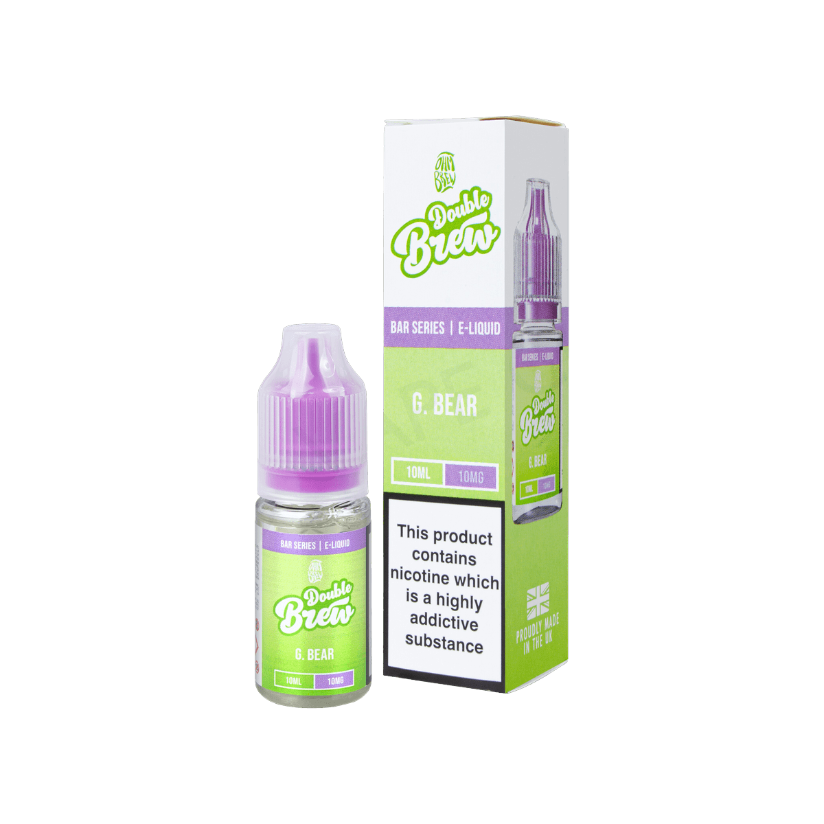 G Bear Nic Salt E-Liquid by Double Brew - 10mg E-Liquid
