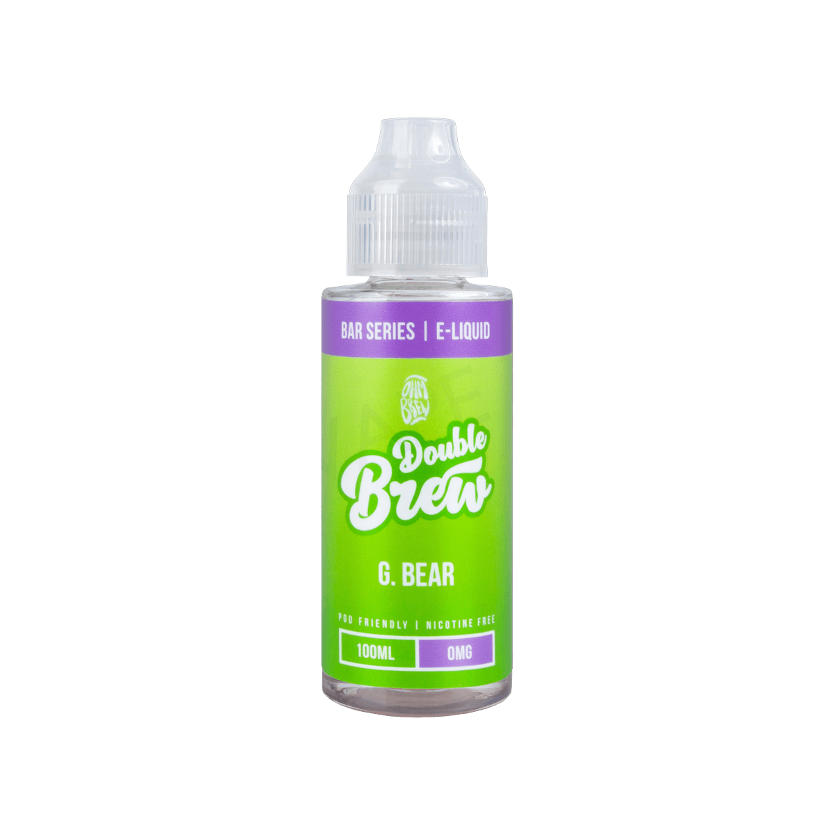 G Bear Shortfill E-Liquid by Double Brew Bar Series 100ml - 0mg E-Liquid