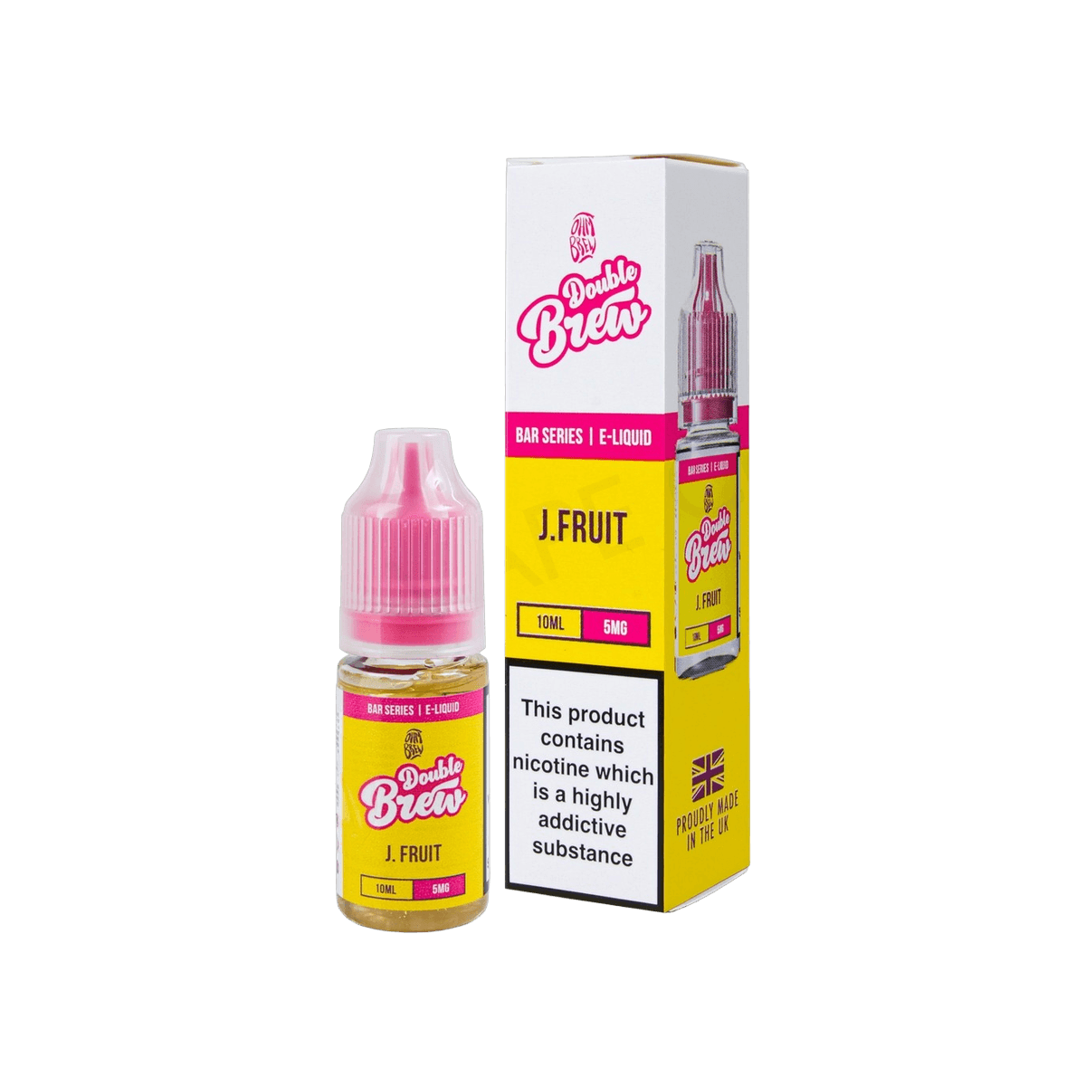 J Fruit Nic Salt E-Liquid by Double Brew - 10mg E-Liquid