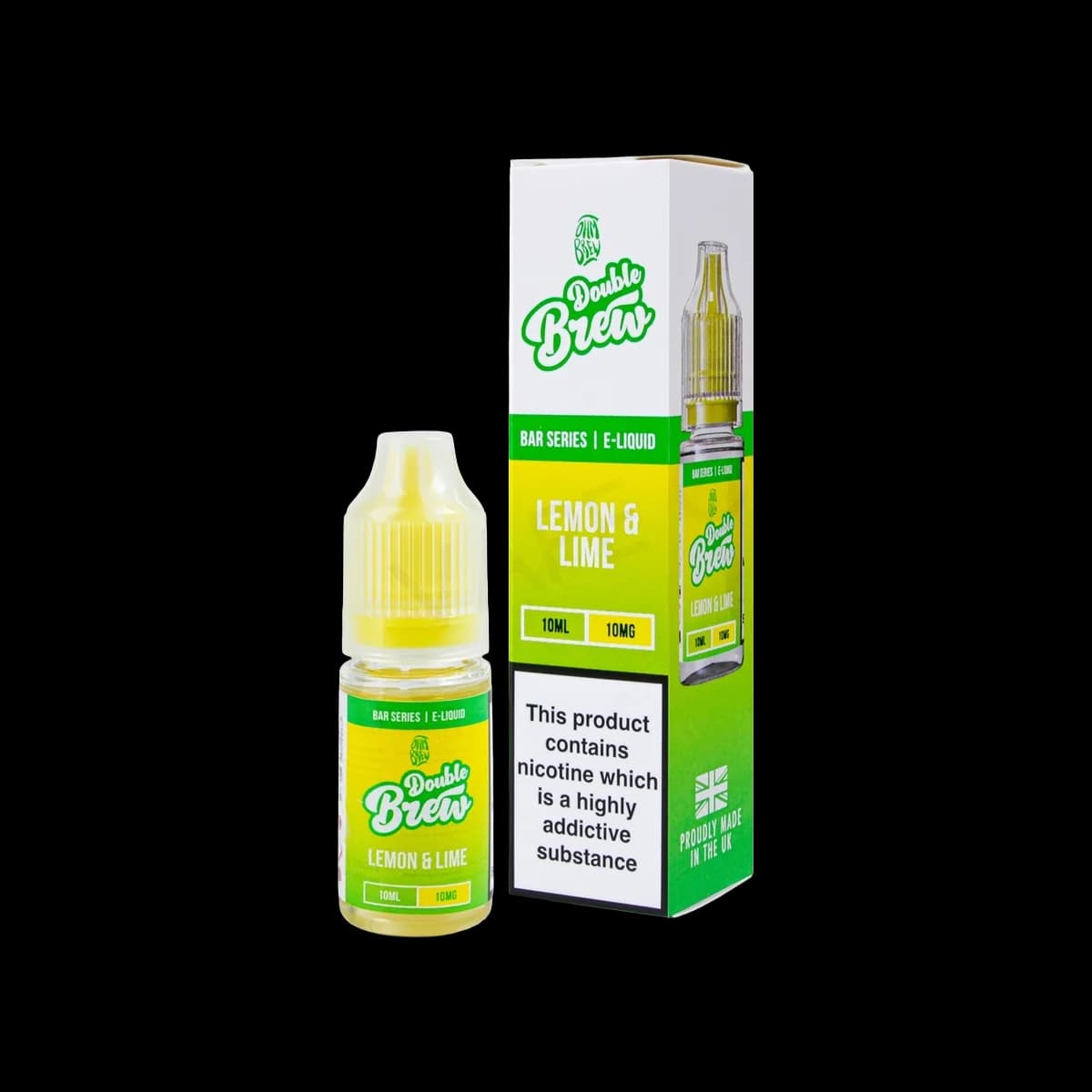 Lemon Lime Nic Salt E-Liquid by Double Brew - 10mg E-Liquid