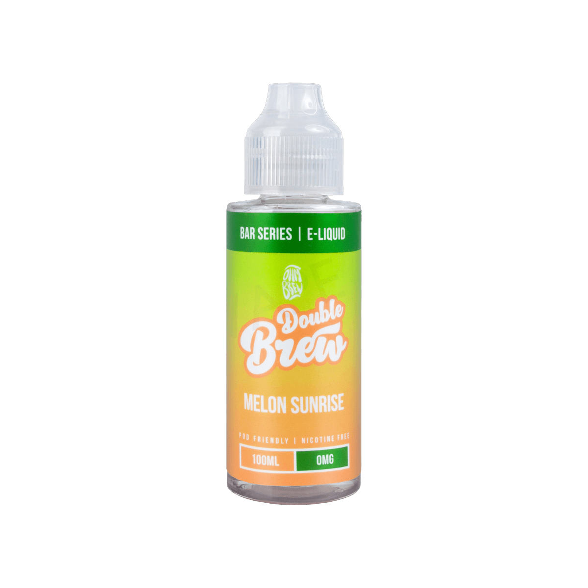 Melon Sunrise Shortfill E-Liquid by Double Brew Bar Series 100ml - 0mg E-Liquid