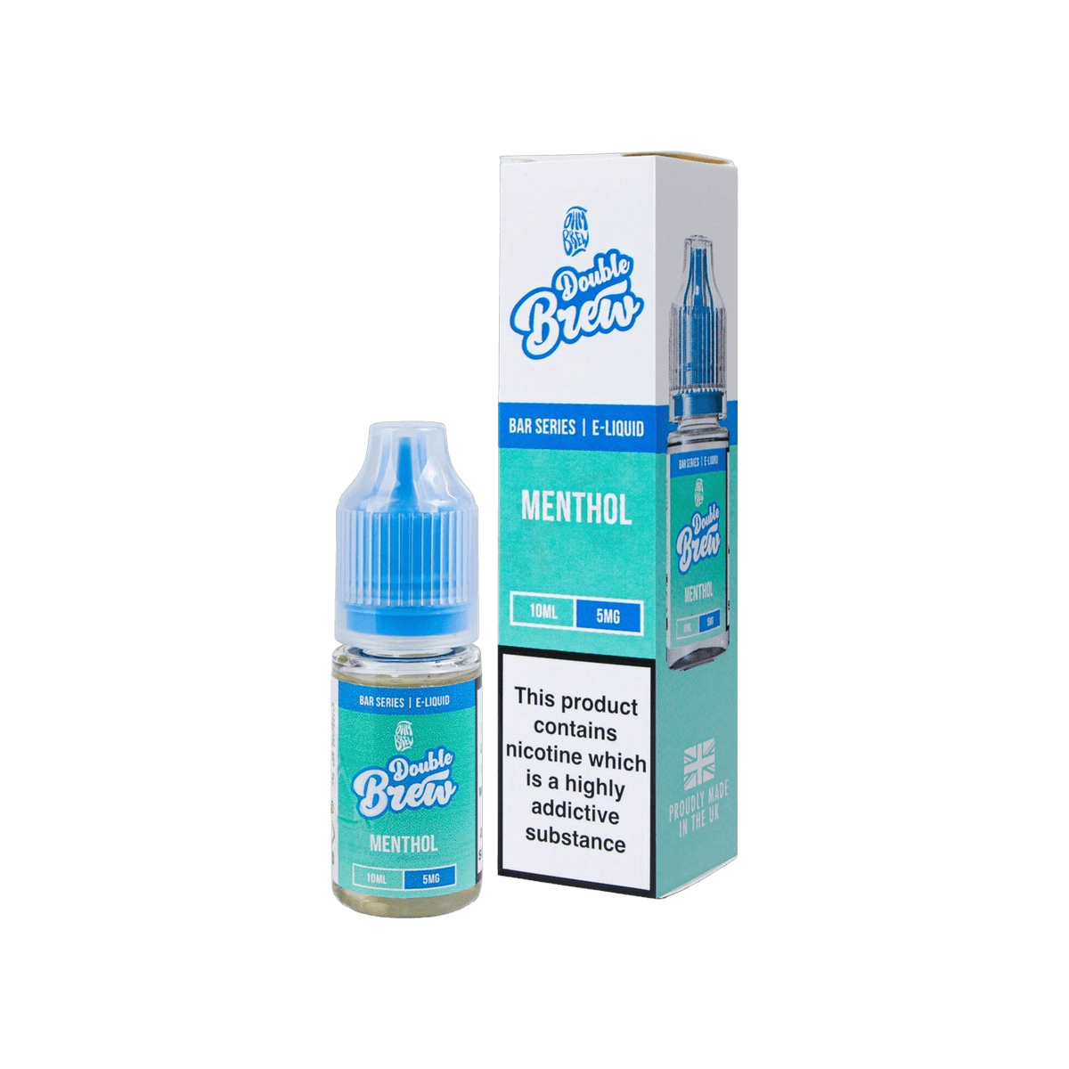 Menthol Nic Salt E-Liquid by Double Brew