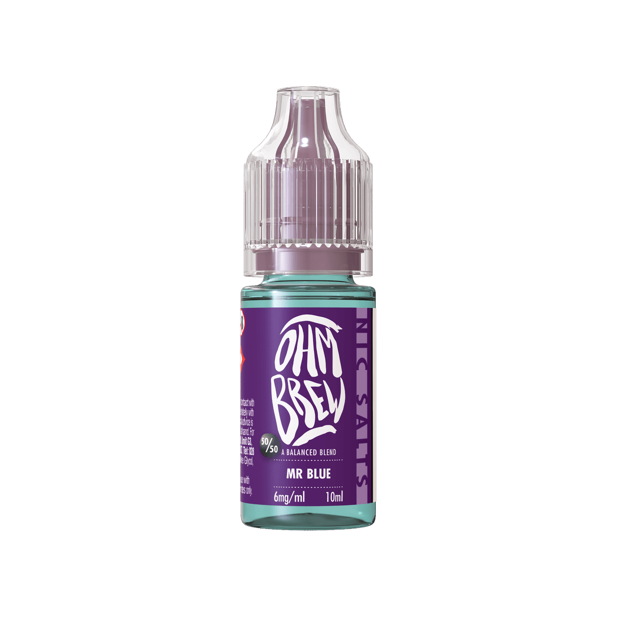 Mr Blue E-Liquid by Ohm Brew 50/50 Nic Salts