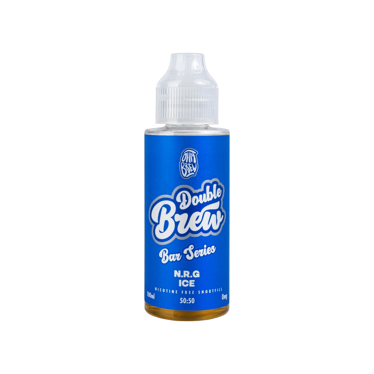 NRG Ice Shortfill E-Liquid by Double Brew Bar Series 100ml