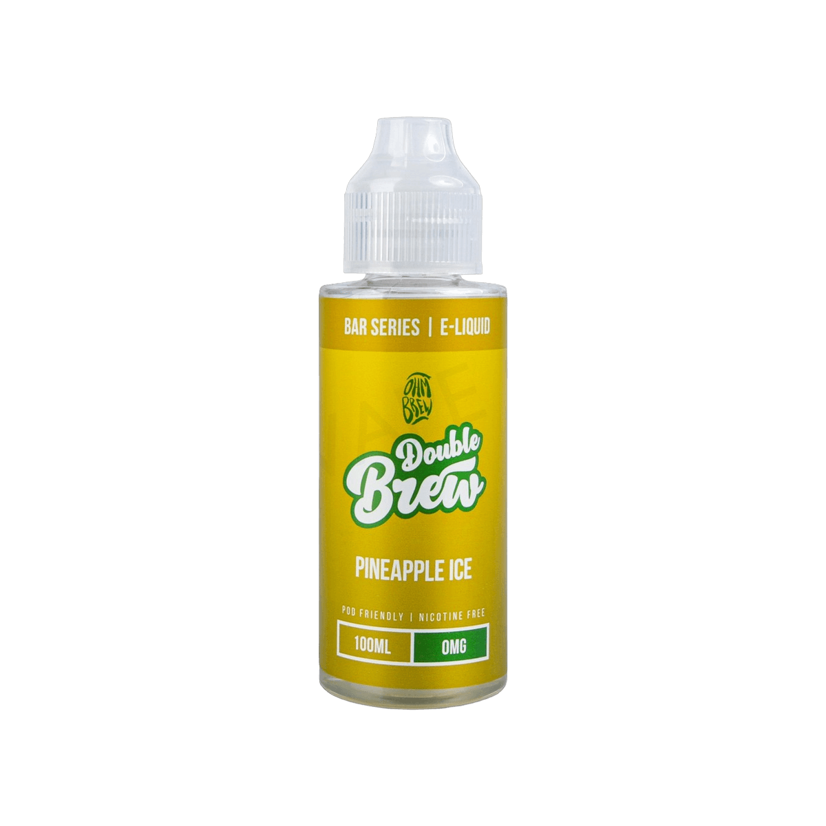 Pineapple Ice Shortfill E-Liquid by Double Brew Bar Series 100ml - 0mg E-Liquid