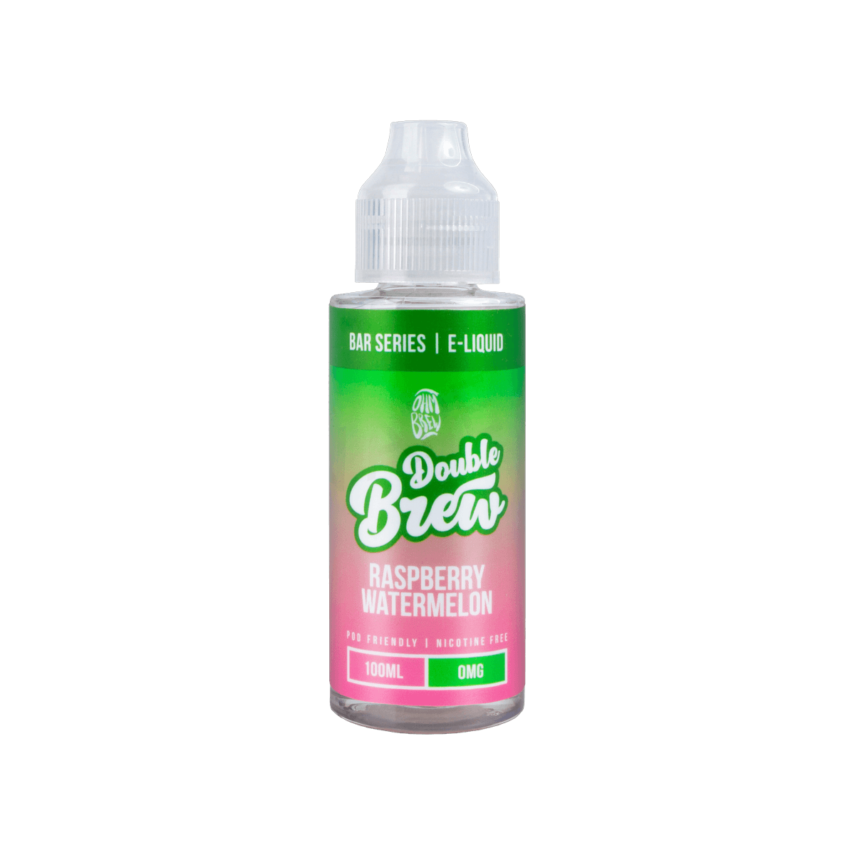 Raspberry Watermelon Shortfill E-Liquid by Double Brew Double Series 100ml - 0mg E-Liquid