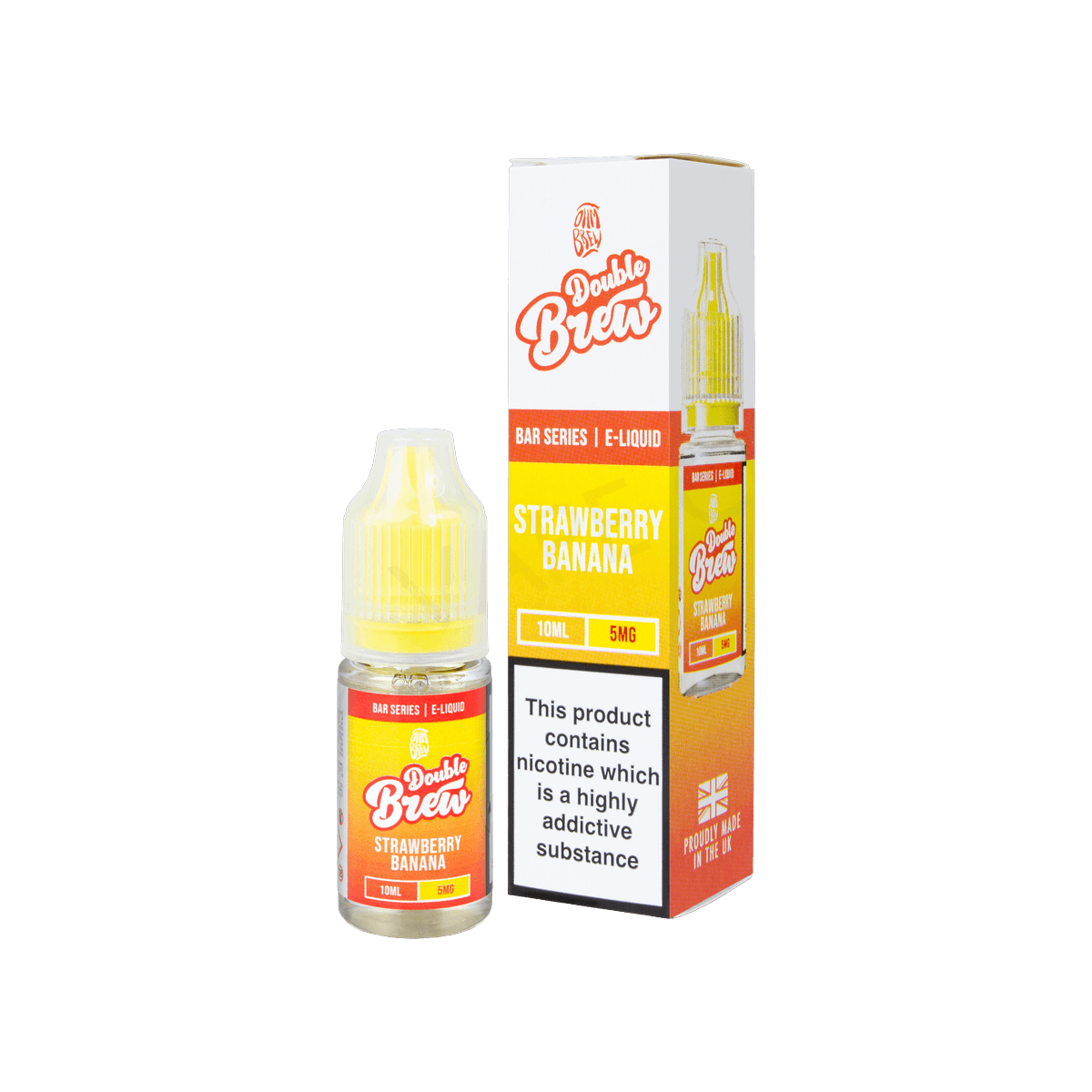 Strawberry Banana Nic Salt E-Liquid by Double Brew