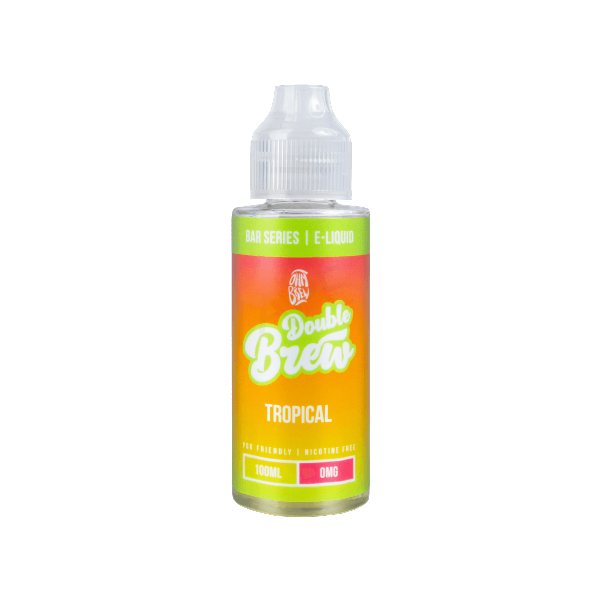 Tropical Shortfill E-Liquid by Double Brew Bar Series 100ml - 0mg E-Liquid